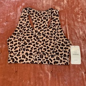 NWT Fabletics Leopard Sports Bra